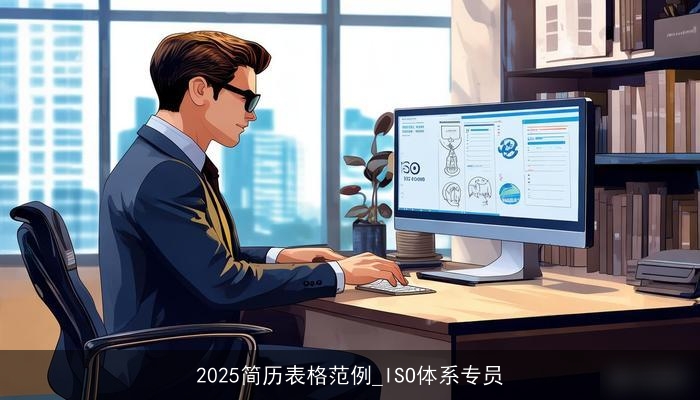 2025简历表格范例_ISO体系专员