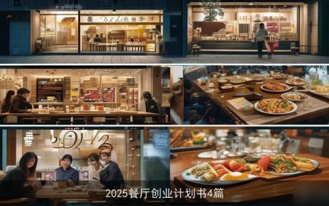 2025餐厅创业计划书4篇