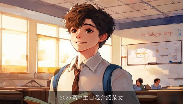 2025高中生自我介绍范文