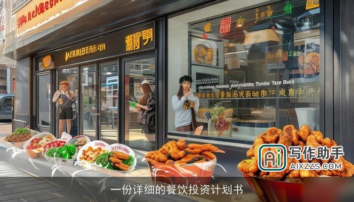 一份详细的餐饮投资计划书