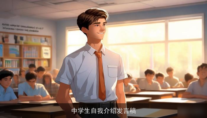 中学生自我介绍发言稿