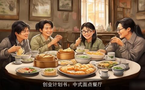 创业计划书：中式面点餐厅