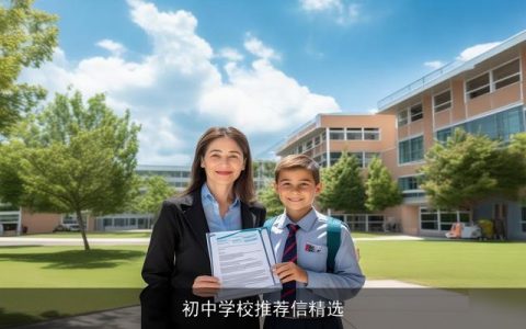 初中学校推荐信精选