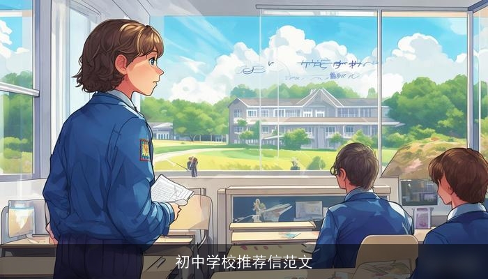 初中学校推荐信范文