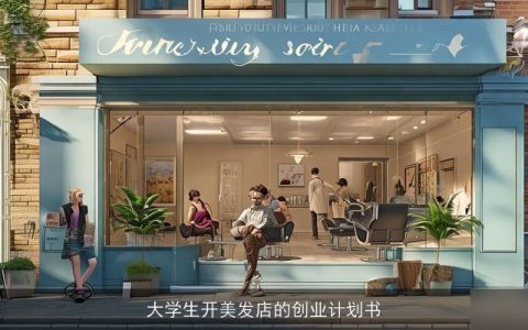 大学生开美发店的创业计划书