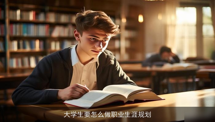 大学生要怎么做职业生涯规划