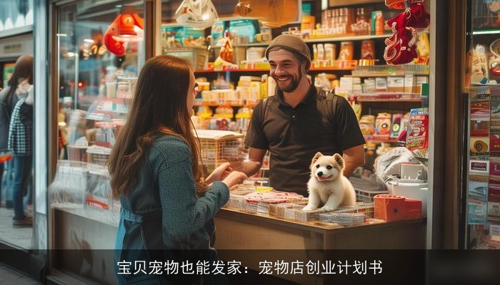 宝贝宠物也能发家：宠物店创业计划书