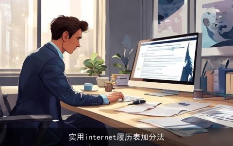 实用internet履历表加分法