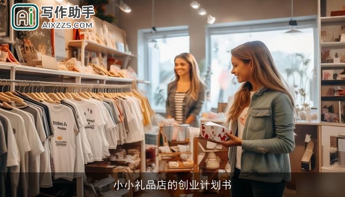 小小礼品店的创业计划书