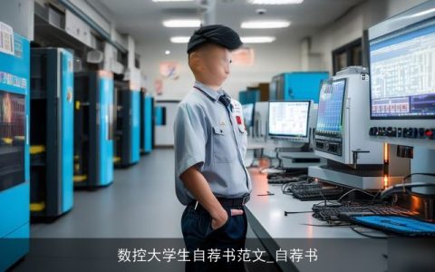 数控大学生自荐书范文_自荐书