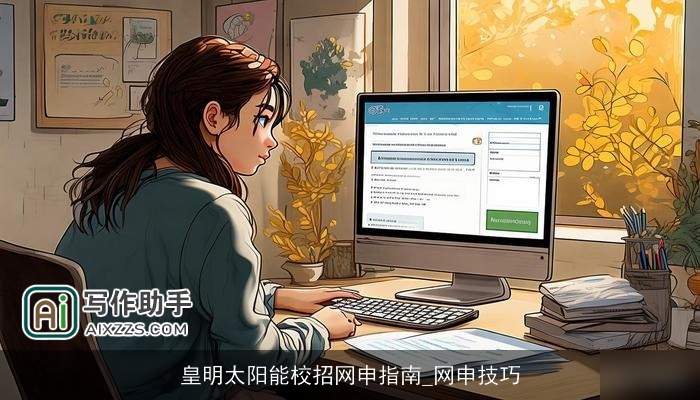 皇明太阳能校招网申指南_网申技巧