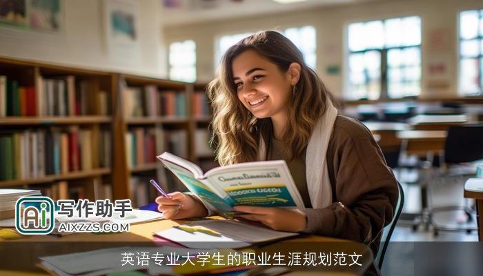 英语专业大学生的职业生涯规划范文