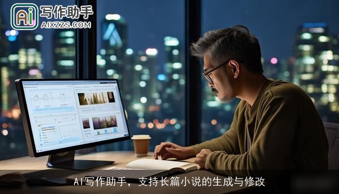 AI写作助手，支持长篇小说的生成与修改