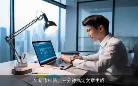 AI写作神器，三分钟搞定文章生成