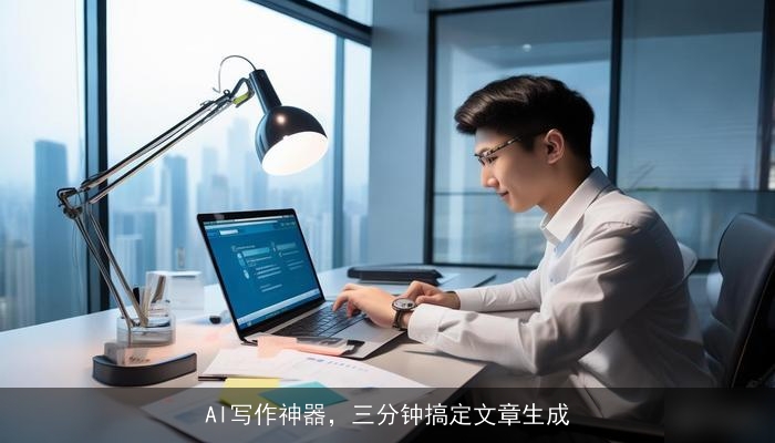 AI写作神器，三分钟搞定文章生成