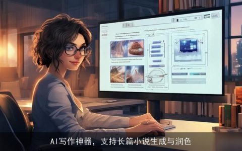 AI写作神器，支持长篇小说生成与润色