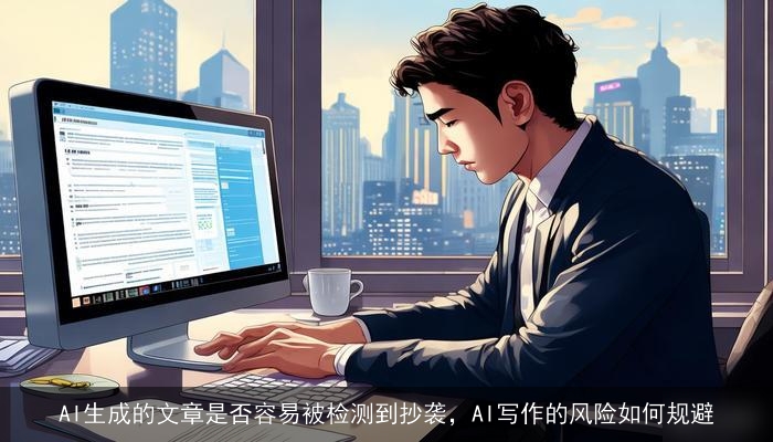 AI生成的文章是否容易被检测到抄袭，AI写作的风险如何规避