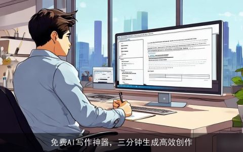 免费AI写作神器，三分钟生成高效创作