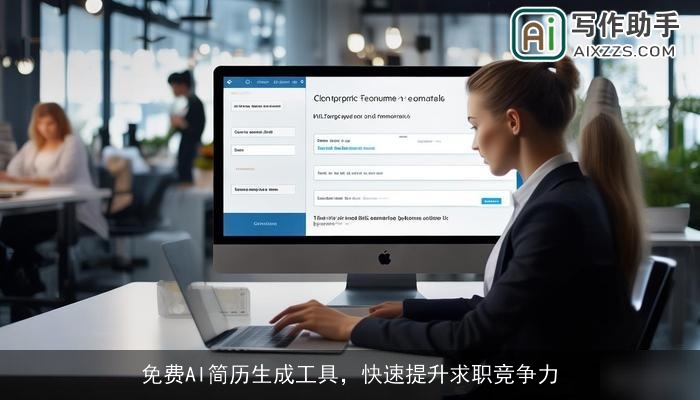 免费AI简历生成工具，快速提升求职竞争力