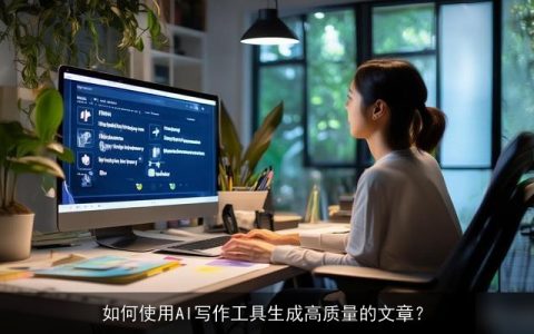 如何使用AI写作工具生成高质量的文章？