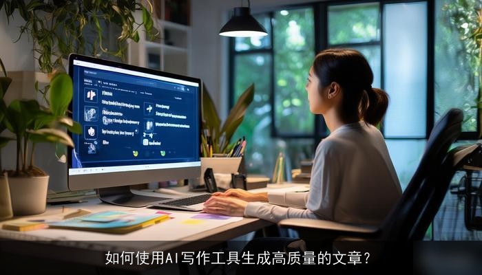 如何使用AI写作工具生成高质量的文章？