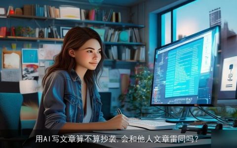 用AI写文章算不算抄袭,会和他人文章雷同吗？