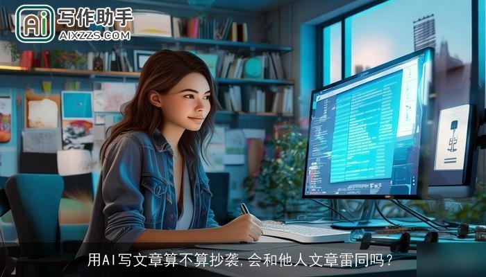 用AI写文章算不算抄袭,会和他人文章雷同吗？