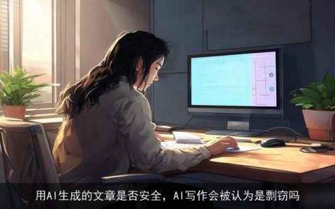 用AI生成的文章是否安全，AI写作会被认为是剽窃吗