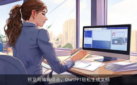 预览与编辑结合，ChatPPT轻松生成文档