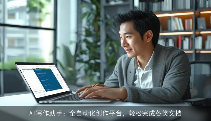 AI写作助手：全自动化创作平台，轻松完成各类文档