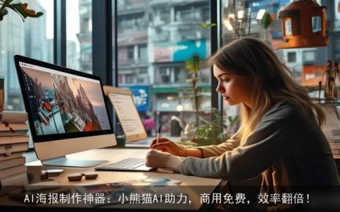 AI海报制作神器：小熊猫AI助力，商用免费，效率翻倍！