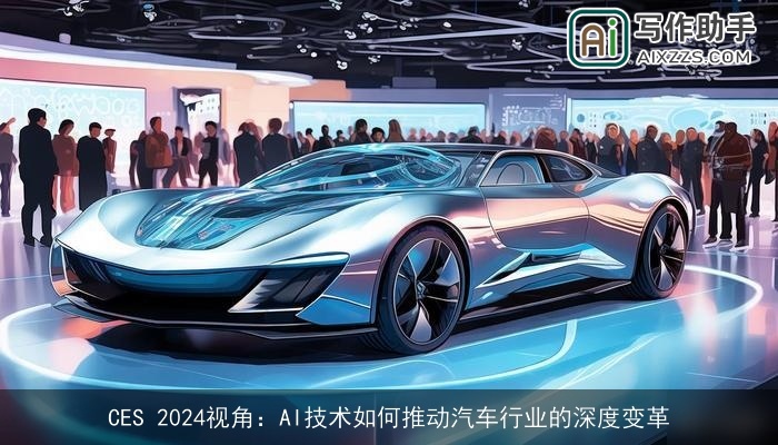 CES 2024视角：AI技术如何推动汽车行业的深度变革