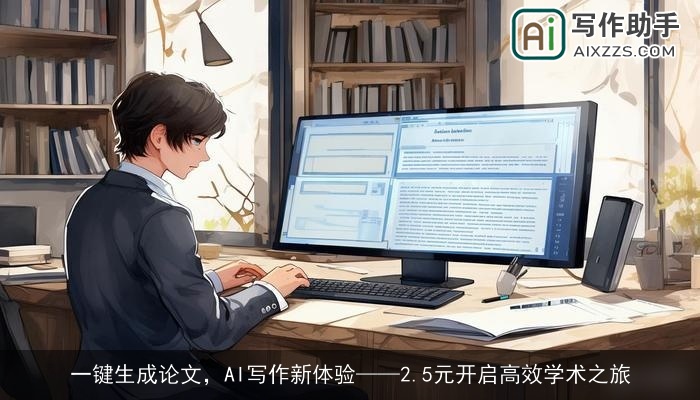 一键生成论文，AI写作新体验——2.5元开启高效学术之旅