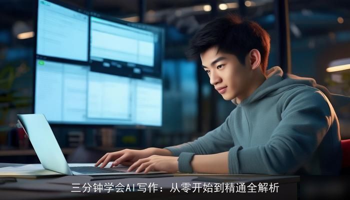三分钟学会AI写作：从零开始到精通全解析