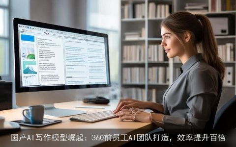 国产AI写作模型崛起：360前员工AI团队打造，效率提升百倍