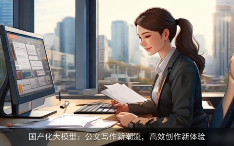 国产化大模型：公文写作新潮流，高效创作新体验