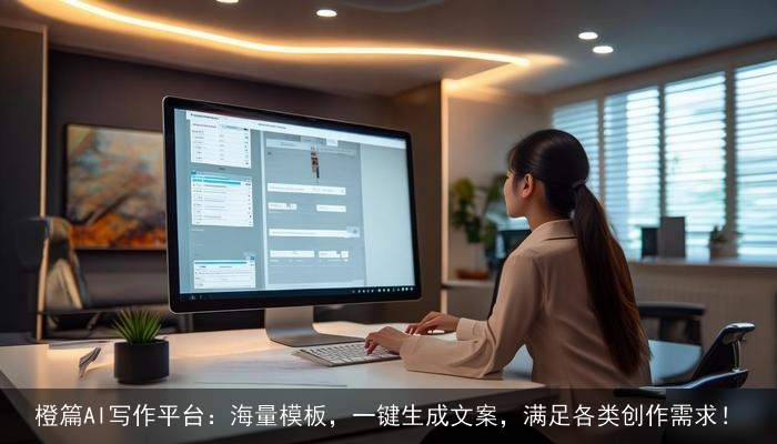 橙篇AI写作平台：海量模板，一键生成文案，满足各类创作需求！