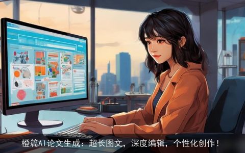 橙篇AI论文生成：超长图文，深度编辑，个性化创作！