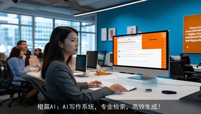 橙篇AI：AI写作系统，专业检索，高效生成！