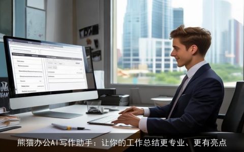 熊猫办公AI写作助手：让你的工作总结更专业、更有亮点