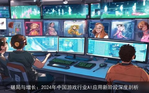 破局与增长：2024年中国游戏行业AI应用新阶段深度剖析