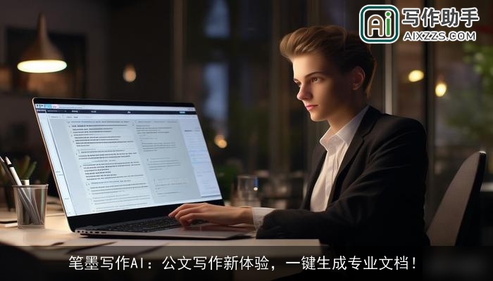 笔墨写作AI：公文写作新体验，一键生成专业文档！