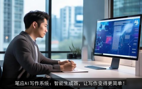 笔应AI写作系统：智能生成器，让写作变得更简单！