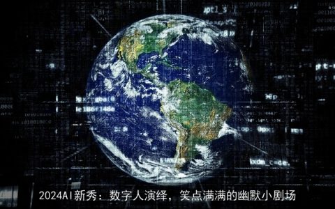 2024AI新秀：数字人演绎，笑点满满的幽默小剧场