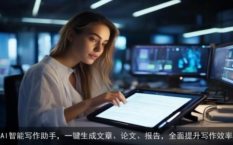 AI智能写作助手，一键生成文章、论文、报告，全面提升写作效率