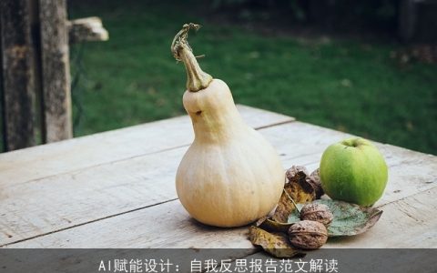 AI赋能设计：自我反思报告范文解读