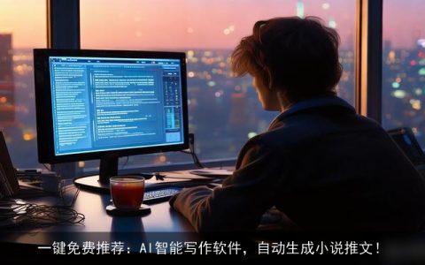 一键免费推荐：AI智能写作软件，自动生成小说推文！