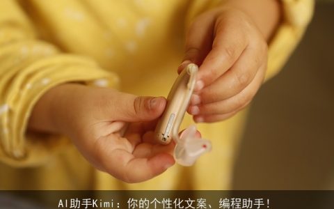 AI助手Kimi：你的个性化文案、编程助手！