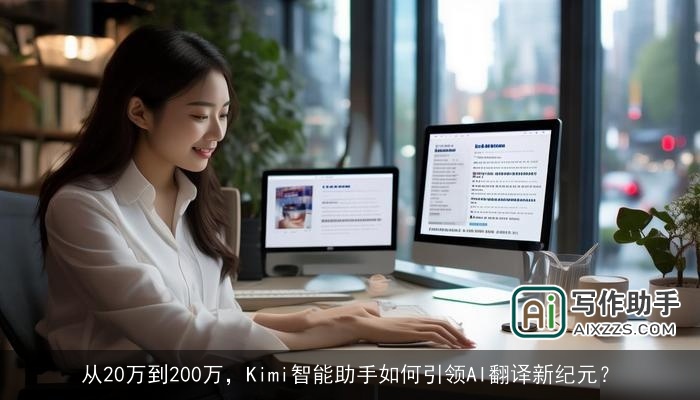 从20万到200万，Kimi智能助手如何引领AI翻译新纪元？