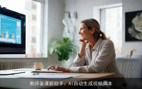 教师备课新助手：AI自动生成视频脚本